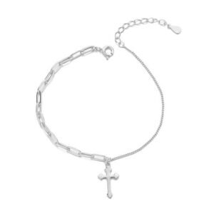 Strieborný Náramok S925 Krížik
