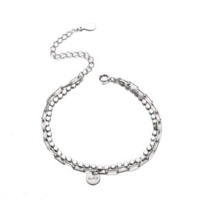 Náramok S925 Strieborná Retiazka "Lucky"