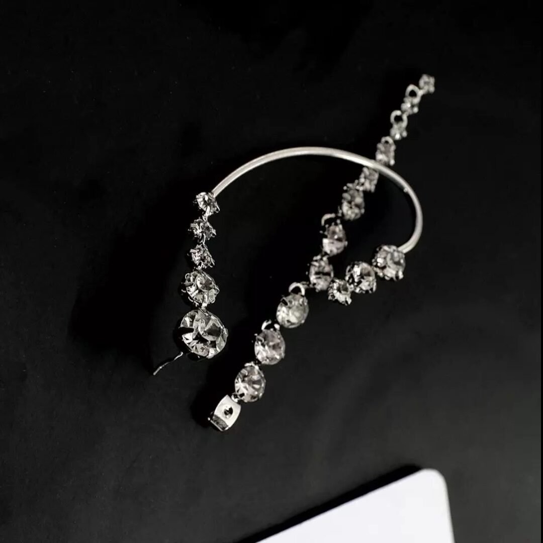 Eurocharms Postriebrené náušnice s kubickými zirkónmi – Obrázok 2