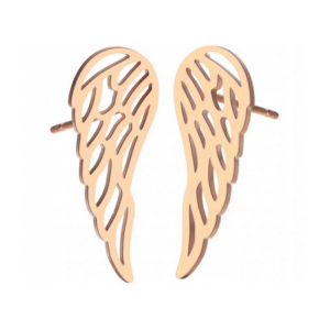 Pozlátené náušnice Krídla
