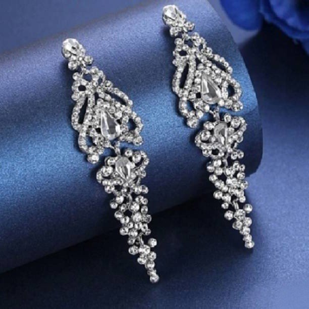 Postriebrené svadobné náušnice – Obrázok 3