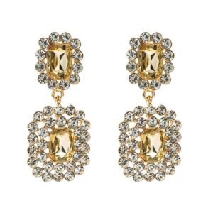 Pozlatené náušnice so zirkónmi