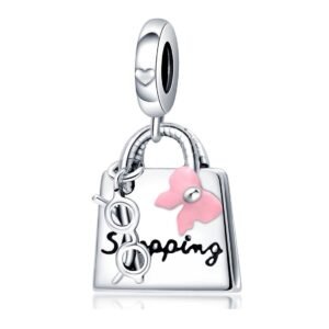 Strieborný prívesok S925 Nákupná Taška