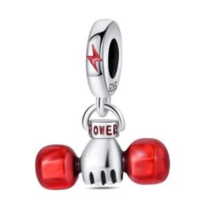 Eurocharms Strieborný Prívesok S925 Činka POWER