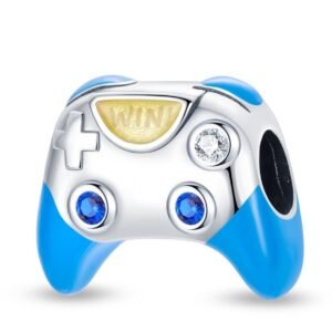 Eurocharms Strieborný Prívesok S925 Herný Ovládač