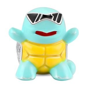 Strieborný prívesok S925 Pokémon Squirtle