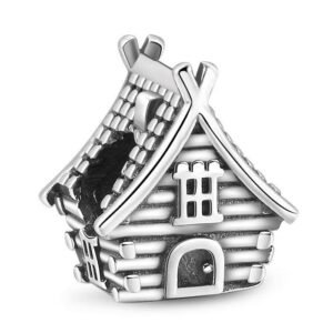 Strieborný prívesok S925 Chalúpka