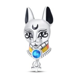 Eurocharms Strieborný Prívesok S925 Egyptská Mačka