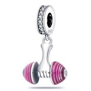 Strieborný prívesok S925 Ružová Činka