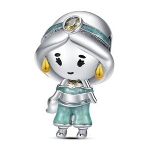 Strieborný prívesok S925 Princezná Jasmine