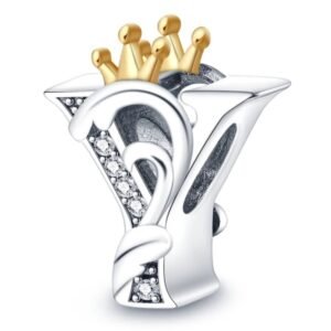 Strieborný prívesok S925 Písmeno Y