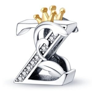 Eurocharms Strieborný prívesok S925 Písmeno Z