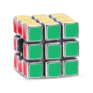 Strieborný prívesok S925 Rubiková Kocka