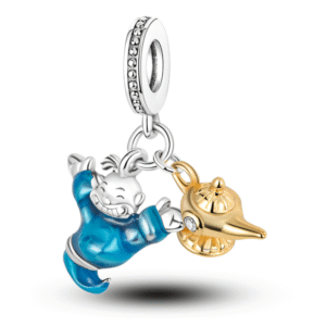 Strieborný prívesok S925 Džin a Aladinova Lampa