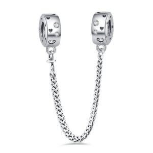 Strieborný prívesok S925 Bezpečnostná Retiazka