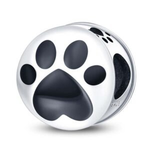 Strieborný prívesok S925 Čierna Labka