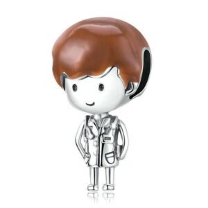 Strieborný prívesok S925 Strieborný Doktor