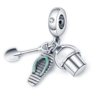 Strieborný prívesok S925 Plážová Sada