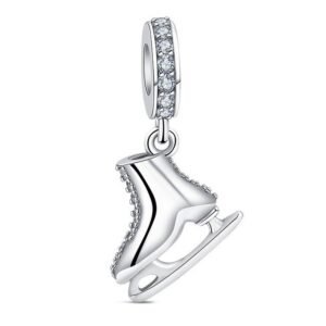 Strieborný prívesok S925 Korčuľa na Ľad, Krasokorčuľovanie