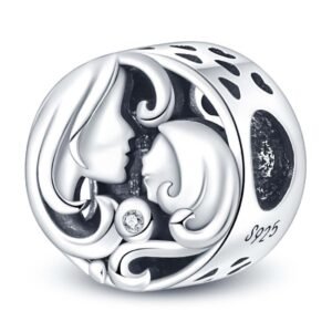 Strieborný prívesok S925 Matka a Dcéra