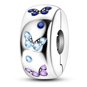 Strieborný prívesok S925 Butterfly klip