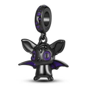 Strieborný prívesok S925 Čierny Netopier