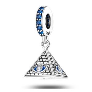 Strieborný prívesok S925 Pyramída s Okom Hóra