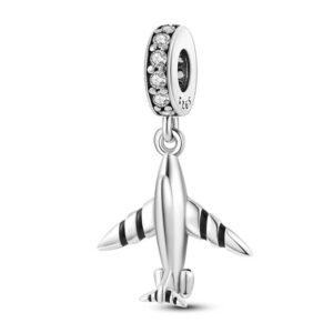 Strieborný prívesok S925 Strieborné Lietadlo
