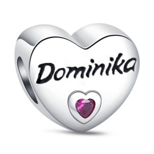 Eurocharms Strieborný Prívesok S925 Dominika