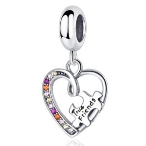 Strieborný prívesok S925 Naozajstní Priatelia