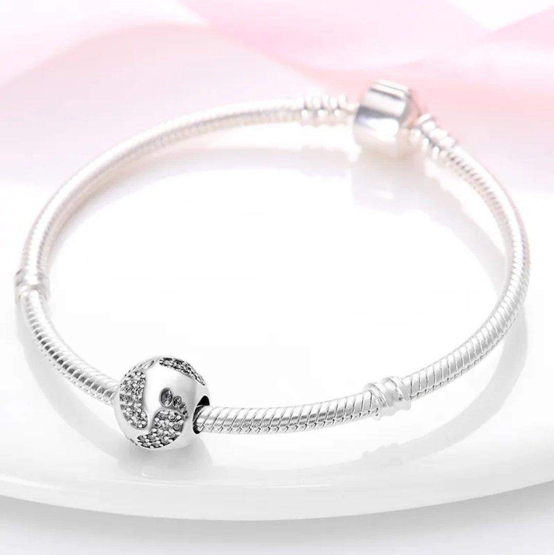 Strieborný prívesok S925 Detské Nohy – Obrázok 3