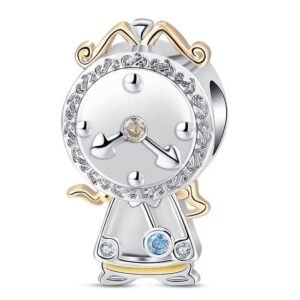 Strieborný prívesok S925 Rozprávkové hodiny