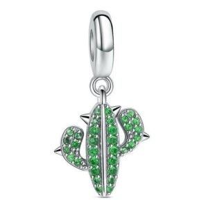 Strieborný prívesok S925 Kaktus