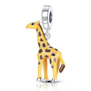 Strieborný prívesok S925 Žirafa