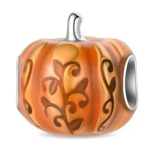 Eurocharms Strieborný Prívesok S925 Tekvica