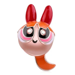 Strieborný prívesok S925 Powerpuff Girls BLOSSOM